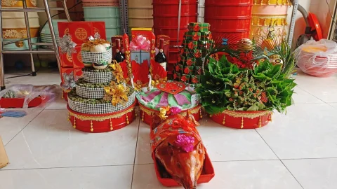 Chuyên Mâm Quả Cưới, Tráp Cưới tại Phú Cường Thủ Dầu Một