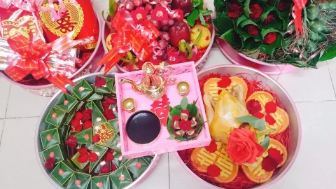 Chuyên Mâm Quả Cưới Bình Dương Giao Tận Nơi