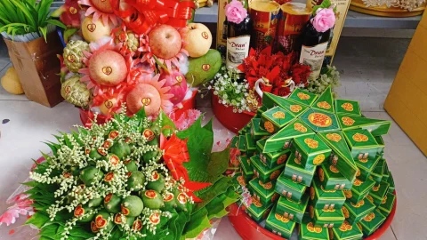 Chuyên Mâm Quả Cưới, Tráp Cưới tại Hội Nghĩa, Tân Uyên, Bình Dương