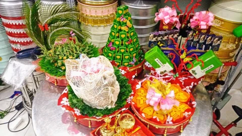 Chuyên Tráp Cưới Hỏi, Mâm Quả Cưới Hỏi tại Dầu Tiếng