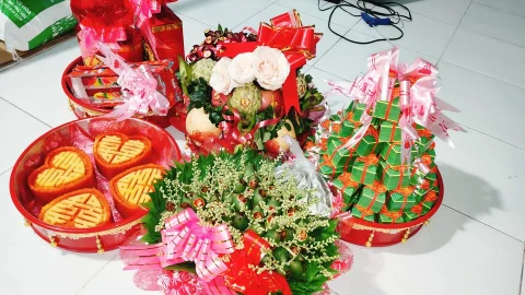 Chuyên Mâm Quả Cưới Hỏi, Tráp Cưới Hỏi tại Phú Giáo Bình Dương