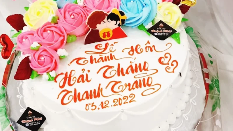 Mâm Quả Bánh Kem