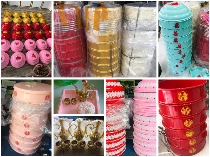 Cho Thuê Vỏ Tráp (Vỏ Mâm Quả) Cưới Tại Bến Cát Bình Dương