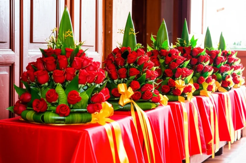 Điểm Danh Những Loài Hoa Thường Dùng Trang Trí Tráp Cưới Ý Nghĩa