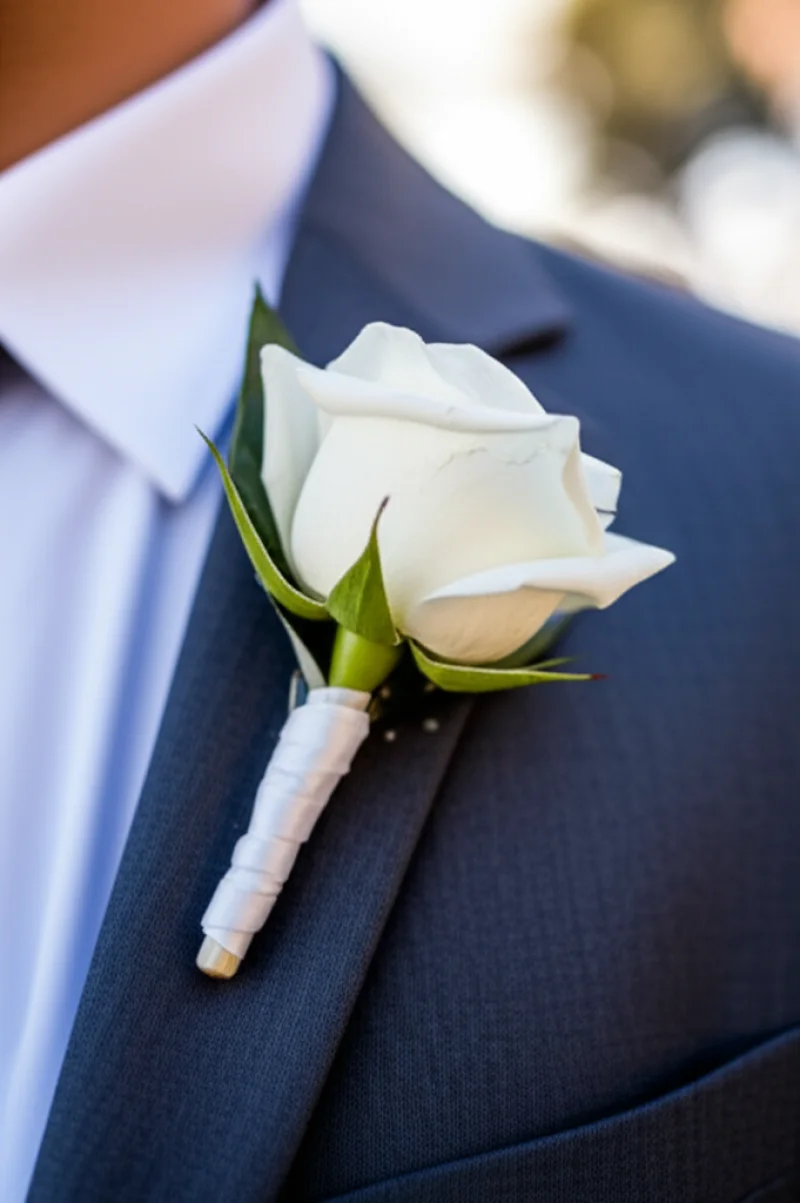 Bí Quyết Chọn Hoa Cài Áo Cho Quan Khách Chuẩn Dress Code Đám Cưới