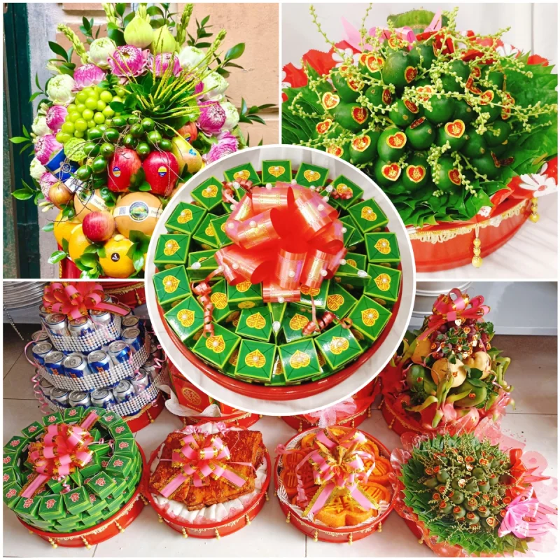 Mâm quả cưới Biên Hoà - Tráp Cưới tại Biên Hoà