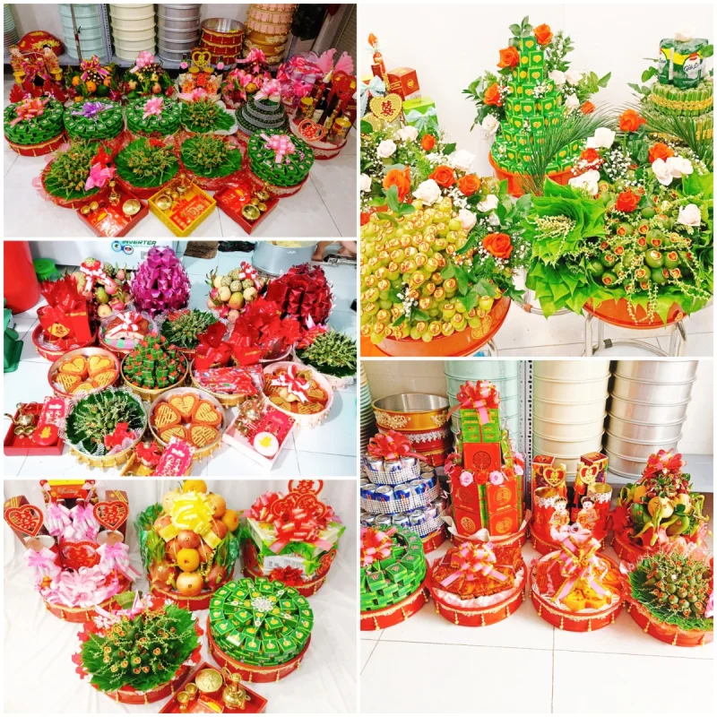 Mâm quả cưới và những câu chuyện truyền thống đẹp trong văn hóa Việt