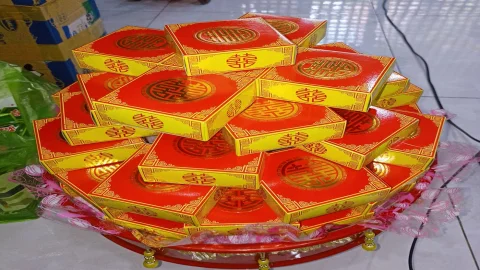 Mâm Quả Bánh Cốm