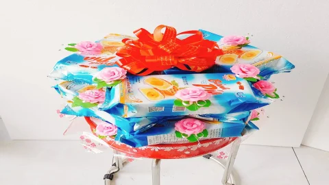 Mâm Quả Bánh Pía