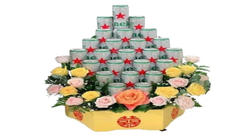 Mâm quả bia nước ngọt