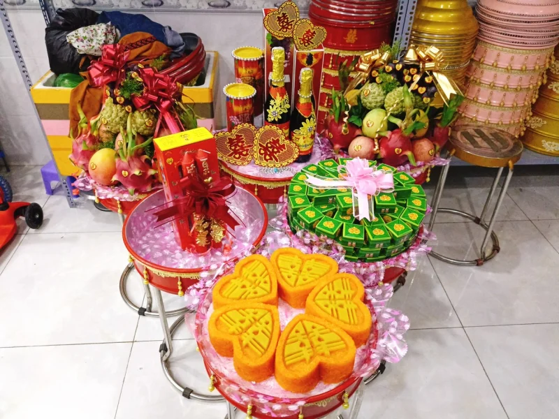 Cho Thuê Mâm Quả Cưới Trọn Gói Bình Dương Uy Tín