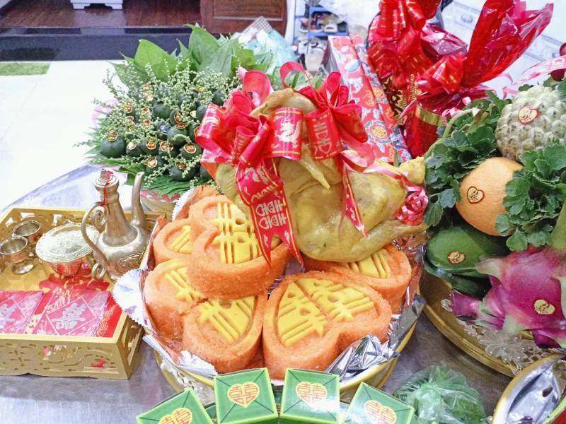 Đặt Mâm Quả Ăn Hỏi Nhà Gái Tại Bình Dương: Chuẩn Bị Chi Tiết