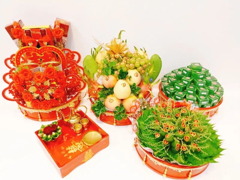 Gợi Ý Mâm Quả Cưới Rồng Phượng Độc Lạ Tại Bình Dương