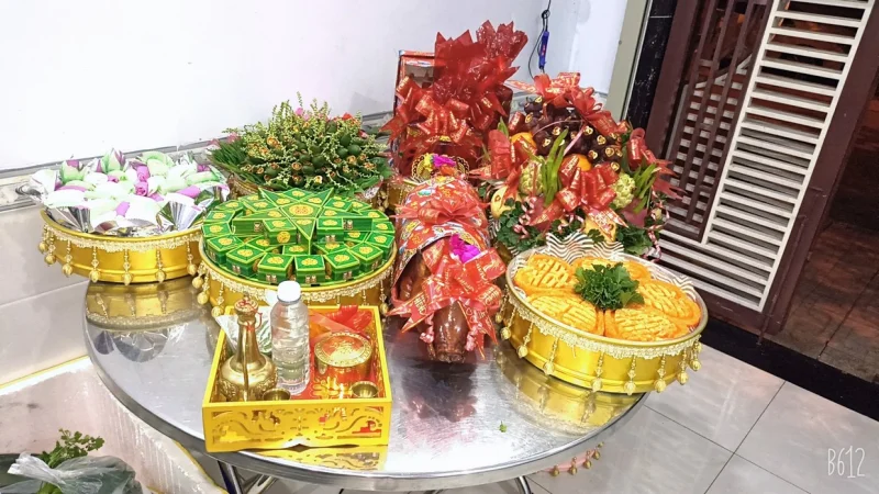 Làm Mâm Quả Cưới Theo Yêu Cầu Tại Bình Dương