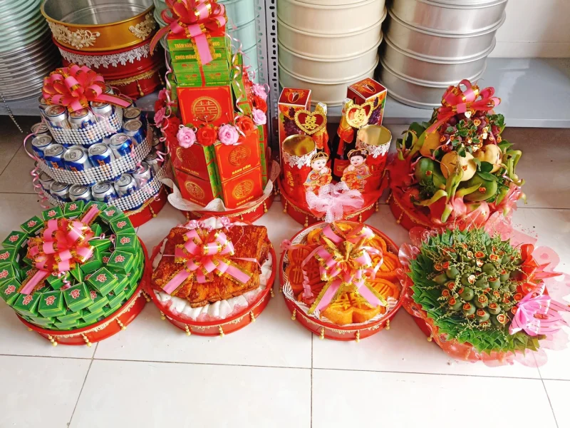 Mâm Quả Cưới Bến Cát Bình Dương Giao Tận Nơi – TuyeWedding Đồng Hành Cùng Hạnh Phúc