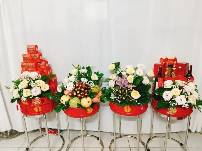 Mâm Quả Cưới Bình Dương Trọn Gói, Giá Rẻ, Giao Tận Nơi – TuyeWedding