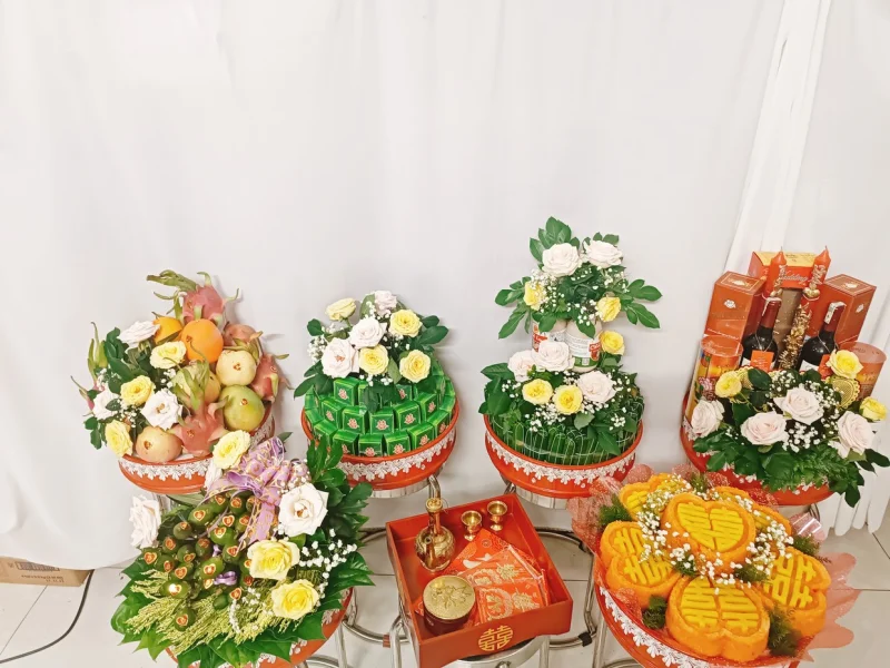 Mâm Quả Cưới Bình Dương Trọn Gói: Lễ Vu Quy Hoàn Hảo