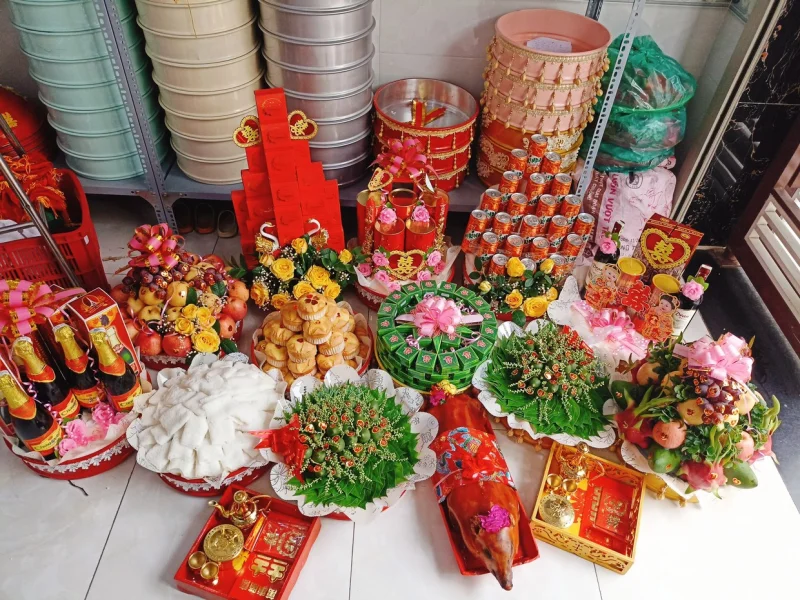 Mâm Quả Cưới Miền Trung Khác Gì So Với Bình Dương?