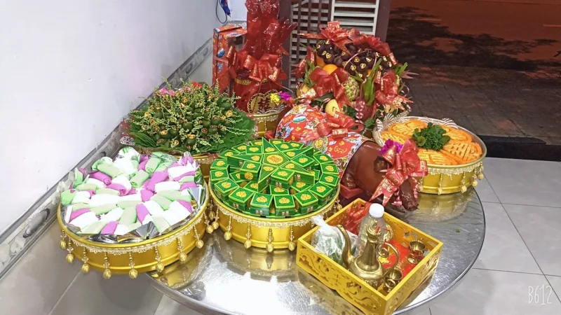 Mâm Quả Cưới Phú Giáo Bình Dương – Dịch Vụ Tận Tâm, Lễ Vật Tươi Mới Từ TuyeWedding