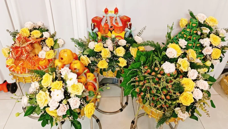 Mâm Quả Cưới Thủ Dầu Một Bình Dương Giá Rẻ, Giao Tận Nơi