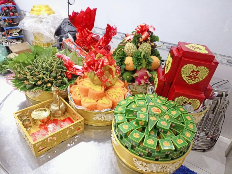 Mâm Quả Cưới Thủ Dầu Một Bình Dương Giá Rẻ, Giao Tận Nơi