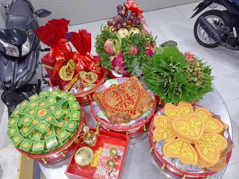 Mâm quả cưới và những câu chuyện truyền thống đẹp trong văn hóa Việt