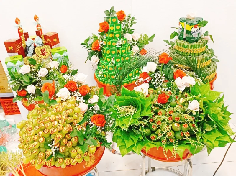 So Sánh Giá Mâm Quả Cưới Bình Dương và TP.HCM