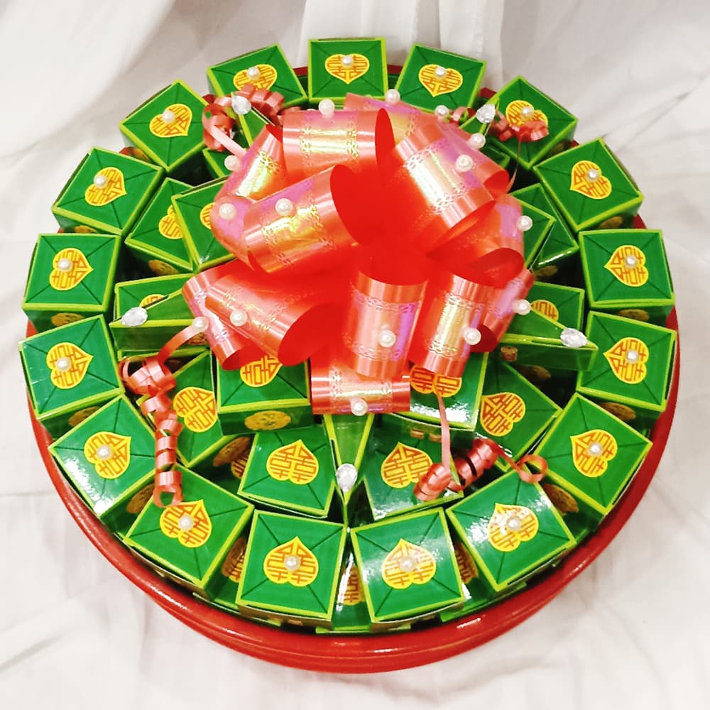 Mâm Quả Cưới Bánh Phu Thê